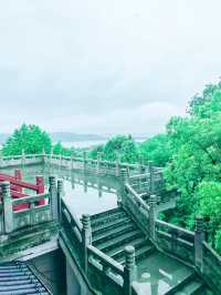 杭州吳山城隍閣，一覽江、山、湖、城美景
