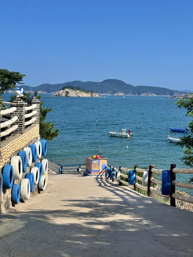 威海旅遊寶藏拍照打卡點同貝殼沙灘🩵
