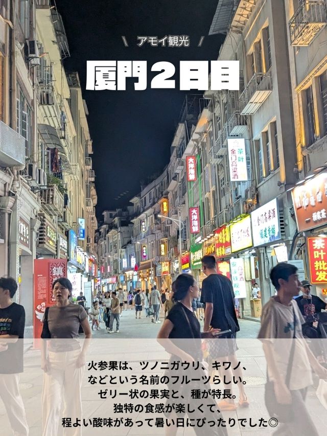 🇨🇳厦門旅行　2日目