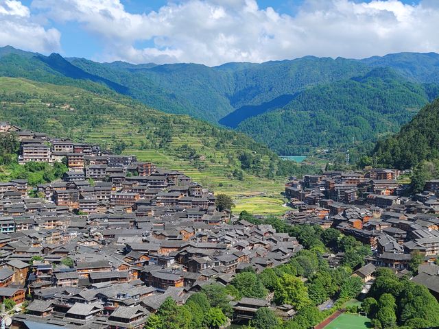 西江千戶苗寨已回，最值得的觀景位