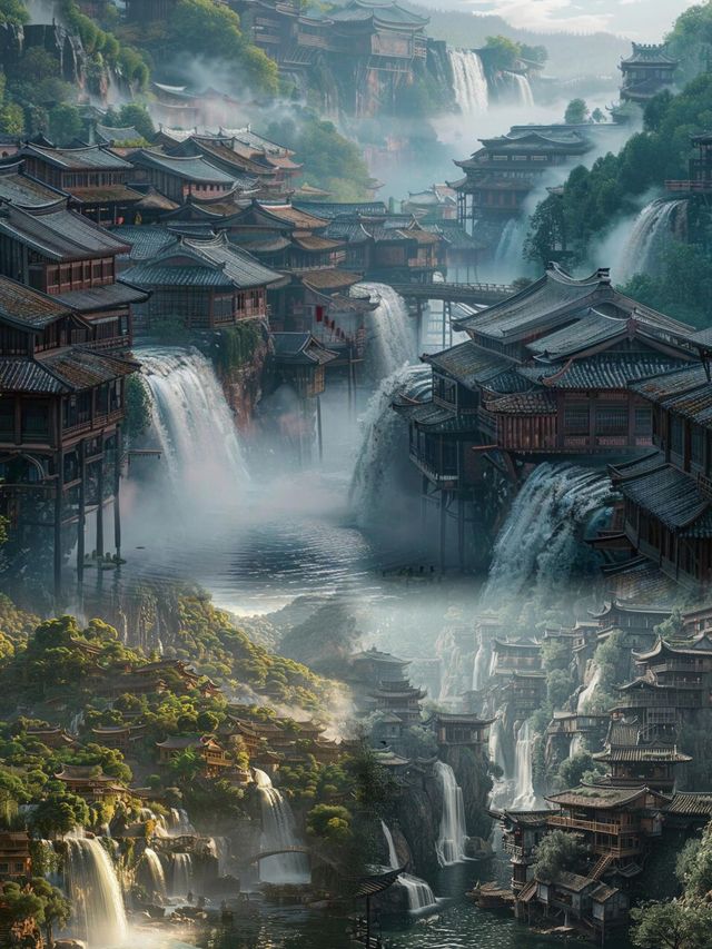 總要去趟芙蓉鎮吧去看看現實版的仙俠世界
