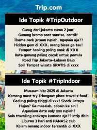 Challenge pertama!! Trip Kemana, buruan~