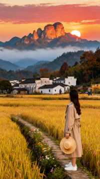 地點：安徽·齊雲山 友情提醒：這不是黃山，是皖南的道教仙山！ 之前一直覺得黃山已經美到頂