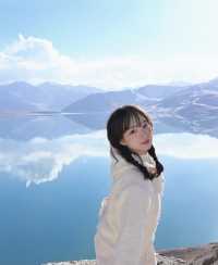 救命！白沙湖美到窒息新疆絕美沙湖與雪山的碰撞