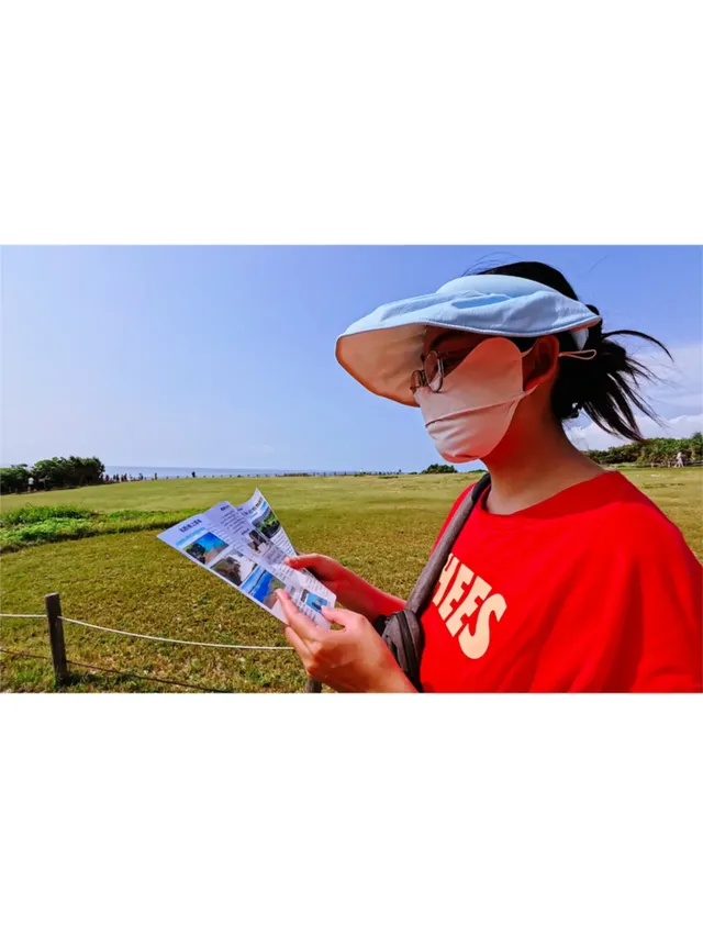 沖繩恩納村萬座毛：湛藍大海上的一頭大象