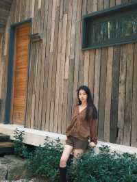 在諾克諾克私湯裡擁攬整片竹海