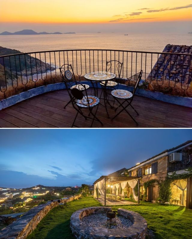 溫嶺石塘！住進美得像油畫的法式海景小院