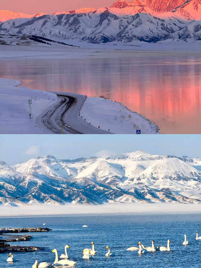 賽里木湖冬天環湖攻略+小建議
