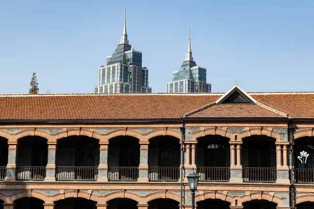 這個校園很美，而且沒有圍牆