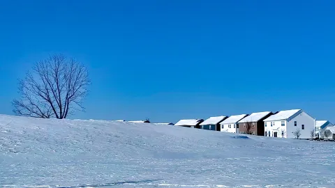 โคลัมบัสในฤดูหนาว: เดลาแวร์เคาน์ตีสวยงามตระการตาหลังหิมะตก! — traveler post in Delaware County