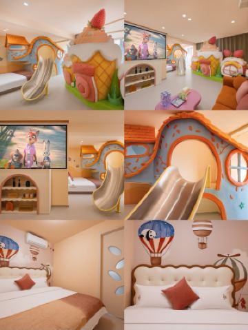 Мне безумно нравится отдельная комната с горячими источниками и горкой в ​​виде гриба на улице Чжунцзе в Шэньяне! Все в моих моментах в WeChat спрашивают о ней.