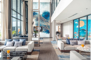 Staycation Bergaya Kondominium Premium Dekat MRT Rama 9