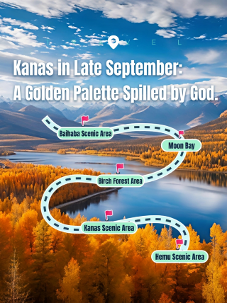 Kanas at the end of September is like God’s spilled golden palette