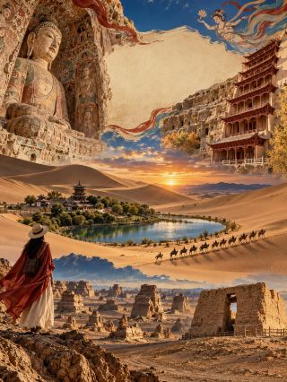 How to explore Dunhuang? Turn the sand and stars into a dream