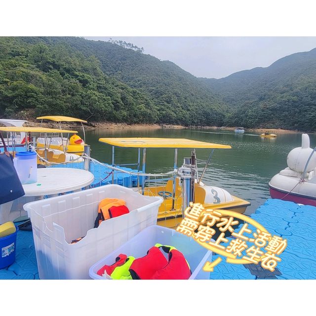 假日親子遊 • 港島寧靜湖畔玩📍水上單車