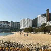 香港島南邊，淺水灣泳灘！流連忘返！