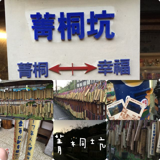 一小時遊菁桐坑‼️寄給未來的信😃許願竹筒☺️