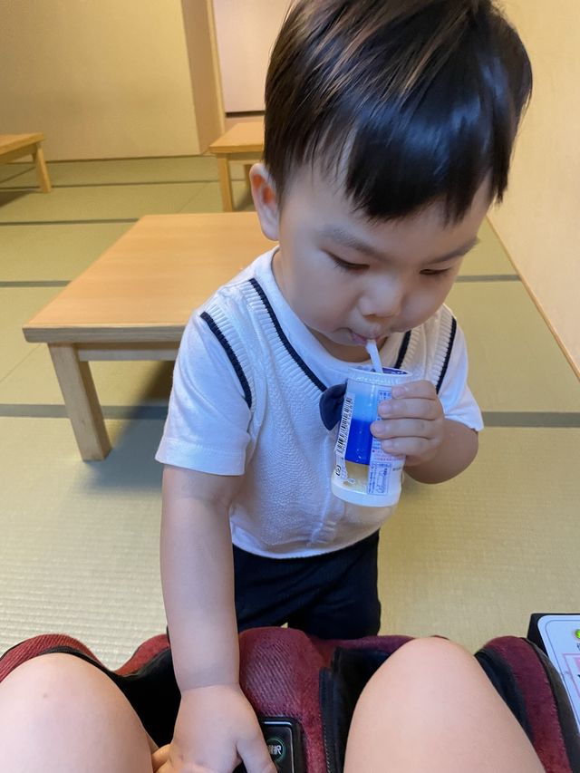 浸住溫泉望住飛機升降嘅龍神之湯♨️