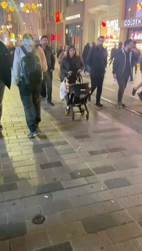 Lively Istiklal Street