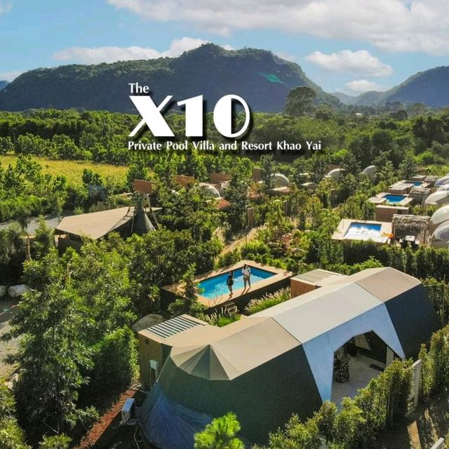 บ้านพักสระส่วนตัว 
The X10 Private Pool Villa and Resort khao yai