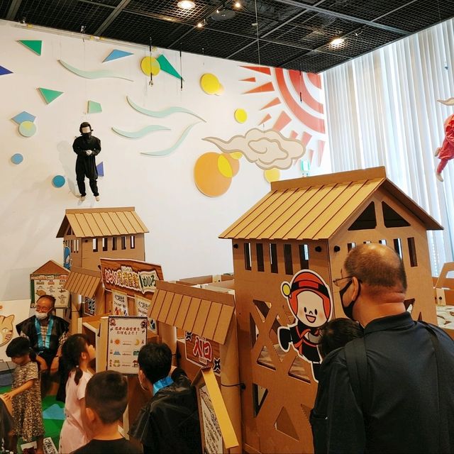 夏休み限定展示　キッズ流忍者大作戦　キッズプラザ大阪