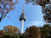 Hiking to Namsan Tower 🗺️🗼