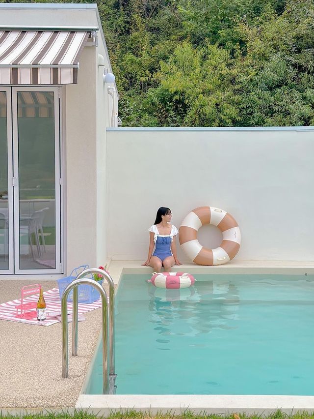 푸릇한 논밭을 품고 하룻밤 힐링, 오늘의 우리 집🏠