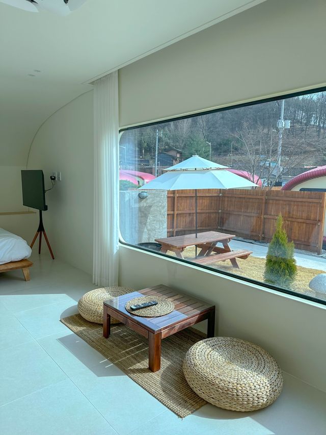 전주 한옥마을 도보3분거리 호텔식 카라반 도란도란캠핑장🧡