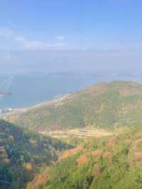 산과 바다를 모두 볼 수 있는 케이블카!