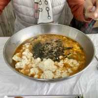 강릉여행 강릉역 앞 장칼국수 맛집 추천
