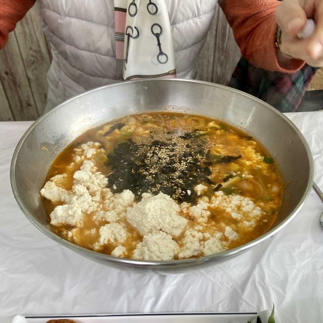 강릉여행 강릉역 앞 장칼국수 맛집 추천