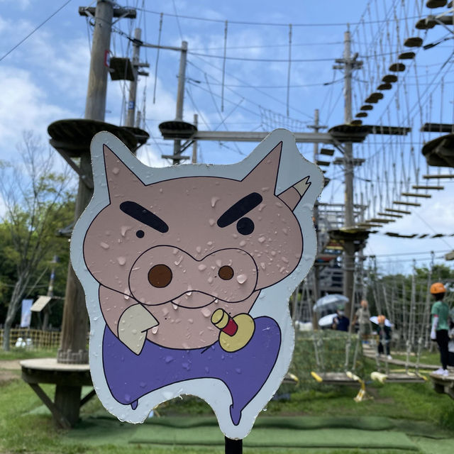 淡路島！ニジゲンノモリ「アッパレ！戦国大冒険！」巨大アスレチック！子供はもちろん大人もチャレンジ可