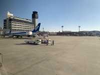 大阪　大阪観光　新千歳空港から伊丹空港へANA premium classでフライトしてきた！