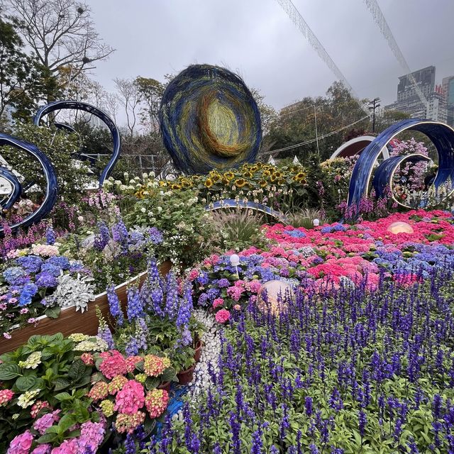 春日限定，花迷值得一去～維多利亞公園花卉展🌸