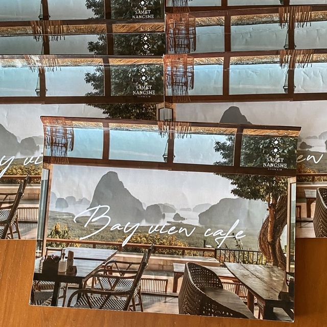 Bay View Cafe คาเฟ่วิวสวยอลังการที่เสม็ดนางชี