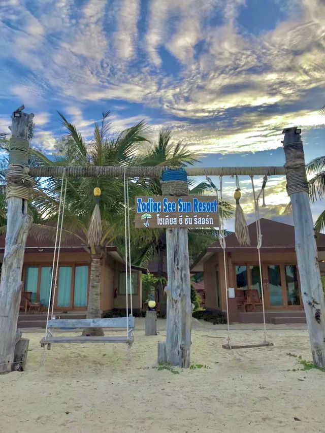 Zodiac See Sun Resort ที่พักเกาะหลีเป๊ะ🏝️