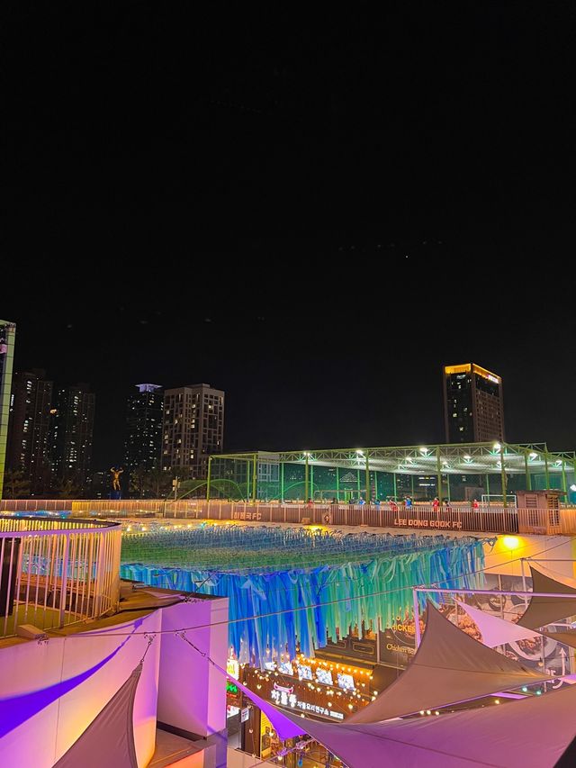 야경이 멋있는 송도 트리플스트리트🌃