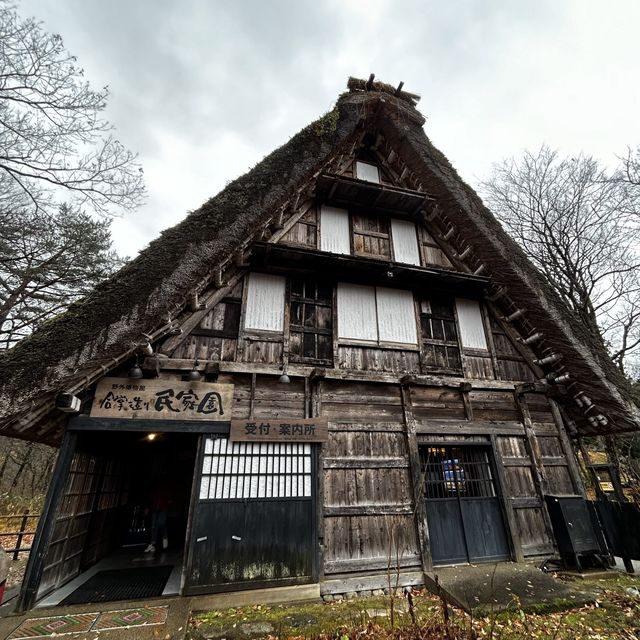 Retro Traditional Japanese houses 