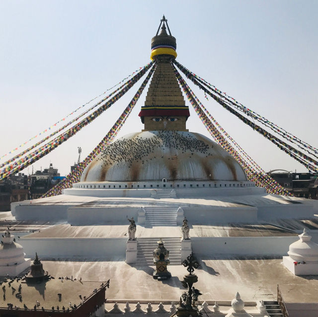 Magical Boudhanath Stupa, Kathmandu, Nepal 