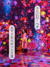 【東京】3月に行くべきおすすめスポット5選