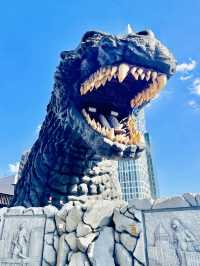 The Godzilla Head in Shinjuku