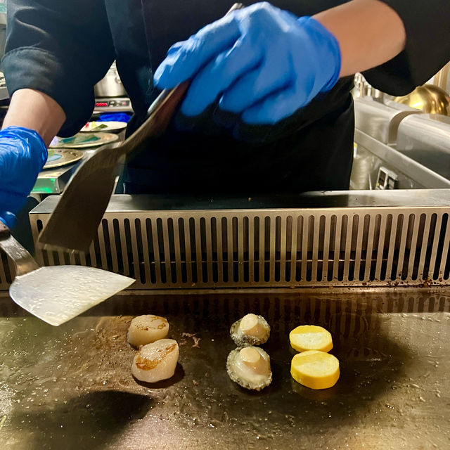 「平價鐵板燒套餐，$588起」