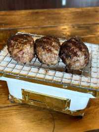 【北九州グルメ】目の前で自分で焼きながら食べられるハンバーグ