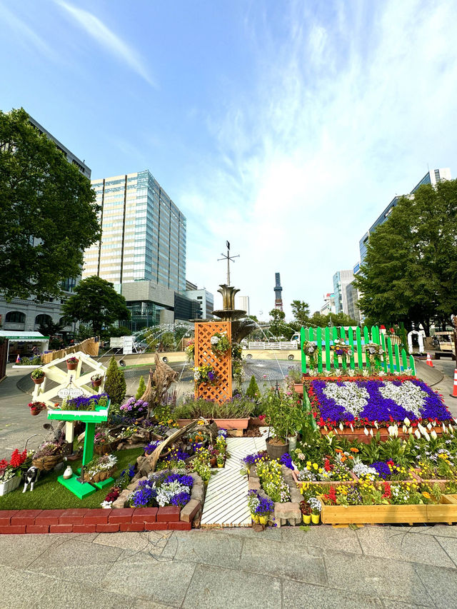 札幌　札幌観光　今年も開催中！札幌花フェスタ2024にいってきたよ
