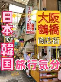 【大阪】韓国気分を味わえる大阪、鶴橋駅『鶴橋商店街』