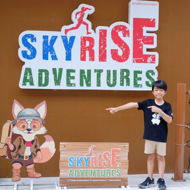SkyRise Adventures ตะลุยฐานเชือกสุดยิ่งใหญ่ 🧗
