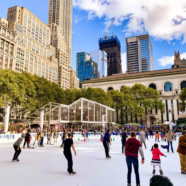 Top Three Outdoor Ice Skating Rinks in NYC
