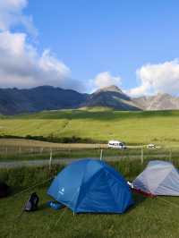 🏕️ Camping under the stars at the Old Man of Storr