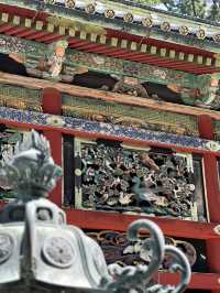 Golden Intricate Temple in Nikko