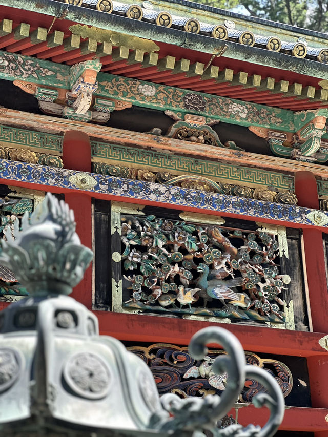 Golden Intricate Temple in Nikko
